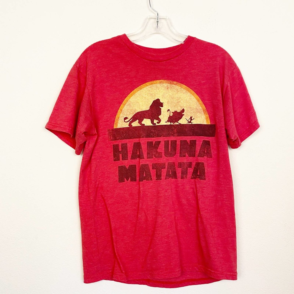 Disney Lion King Red Hakuna Matata Tee